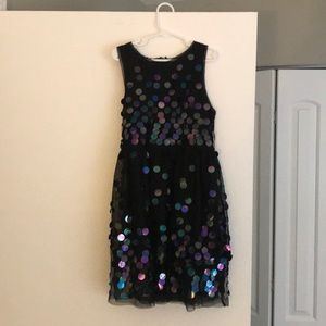 Kids sparkly party dress